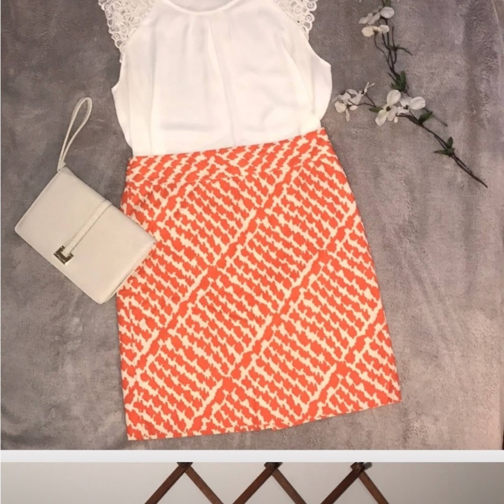 J.crew midi skirt size 2